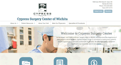 Desktop Screenshot of cypresssurgerywichita.com